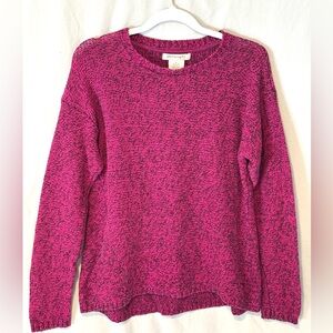 Philosophy Sweater Crew Neck Women’s size S Fuchsia